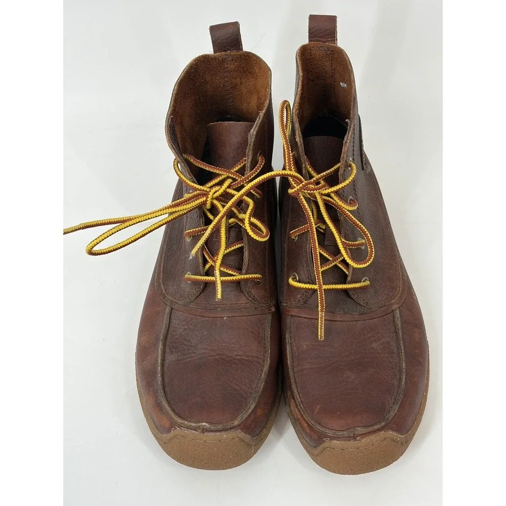 Sorel‎ Chugalug Chukka Boots Men's 9.5 Brown Leather Crepe Sole Casual